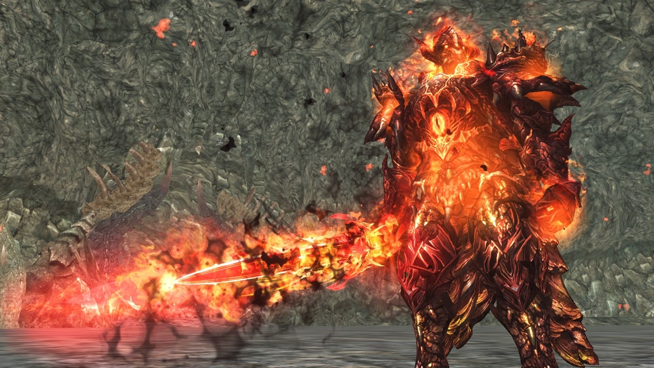 ベヒモス/真ベヒモス。「アンタラスの棲処」となっている箇所は、正しくは「ドラゴンバレーのダンジョン」とのこと