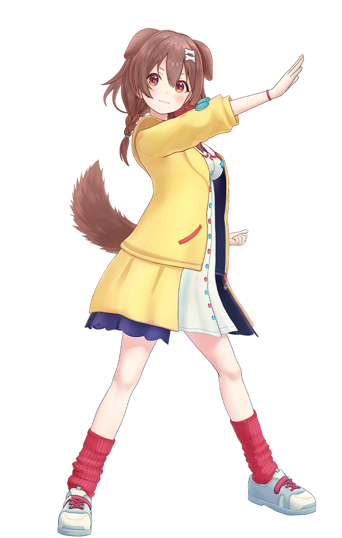 戌神ころねさん（<a href="https://hololive.hololivepro.com/talents/inugami-korone/" class="n" target="_blank">ホロライブ公式ページ</a>より）