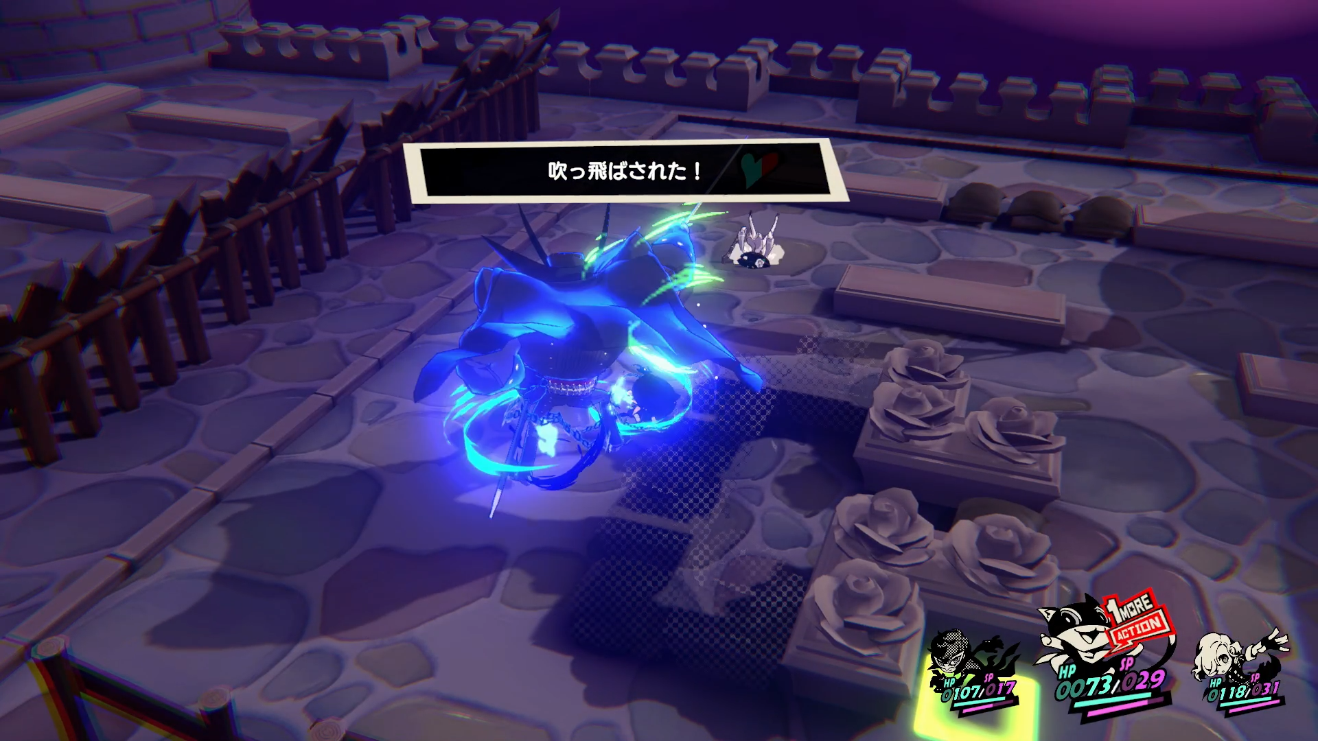 「1MORE」を狙う際に属性によって弱点を突くシステムがなくなった分、マップやキャラクターに影響を与える効果が各スキルに追加されたようなイメージだ