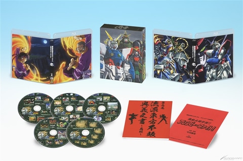 再値下げ◆新世紀エヴァンゲリオン機動戦士ガンダム機動武闘伝ガンダム◆２２枚 LD 機動武闘伝Gガンダム』30周年記念！「石破天驚 Blu-ray Box」全2