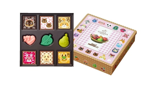ゴディバ × あつまれ どうぶつの森」コレクションが2024年1月5日より