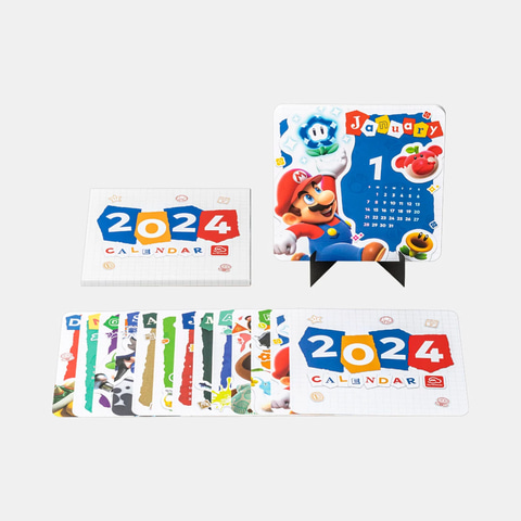 マイニンテンドーストア」の交換グッズに「オリジナルカレンダー2024