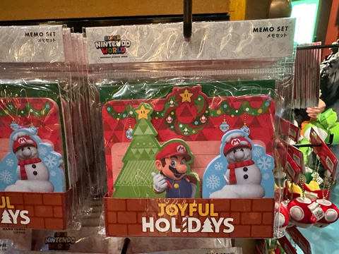 USJ2023冬】雪だるまルイージが新たにグッズ化！ 「マリオ」の冬