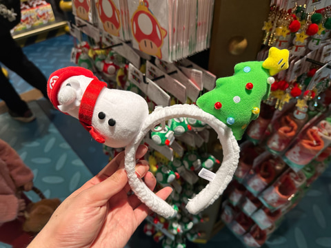 USJ2023冬】雪だるまルイージが新たにグッズ化！ 「マリオ」の冬