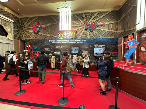 USJ2023冬】「スパイダーマン・ザ・ライド」終了に向けショップ特別