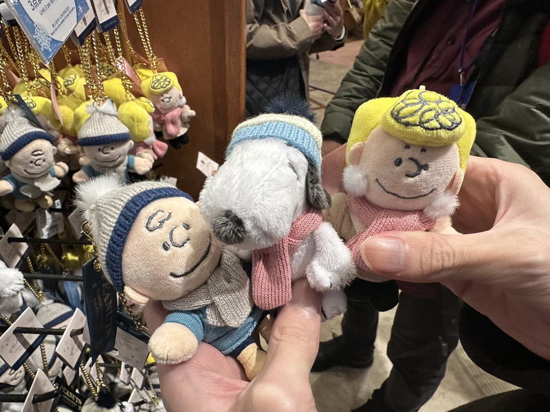 ぬいぐるみキーチェーン（価格：各1,800円）