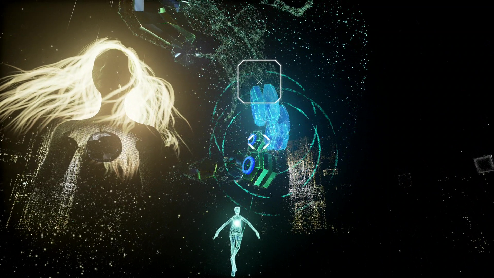 3D空間を自在に移動できるようになった「Area X」。通常の画面でもプレイできるが、VR機器でプレイすると印象がまったく変わる