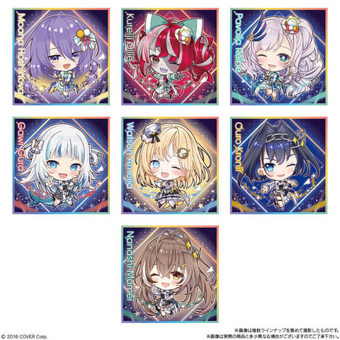 アイドル衣装のホロメンがシールに！ 「イタジャガ ホロライブ vol.4