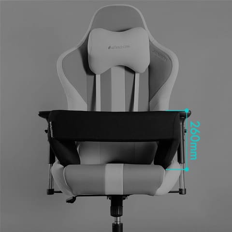 Bauhutte、膝上を全面アームレスト化できるコの字型クッション
