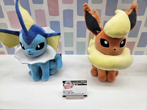 ポケモン」プライズぬいぐるみ続々！ イーブイフレンズやコダックなど