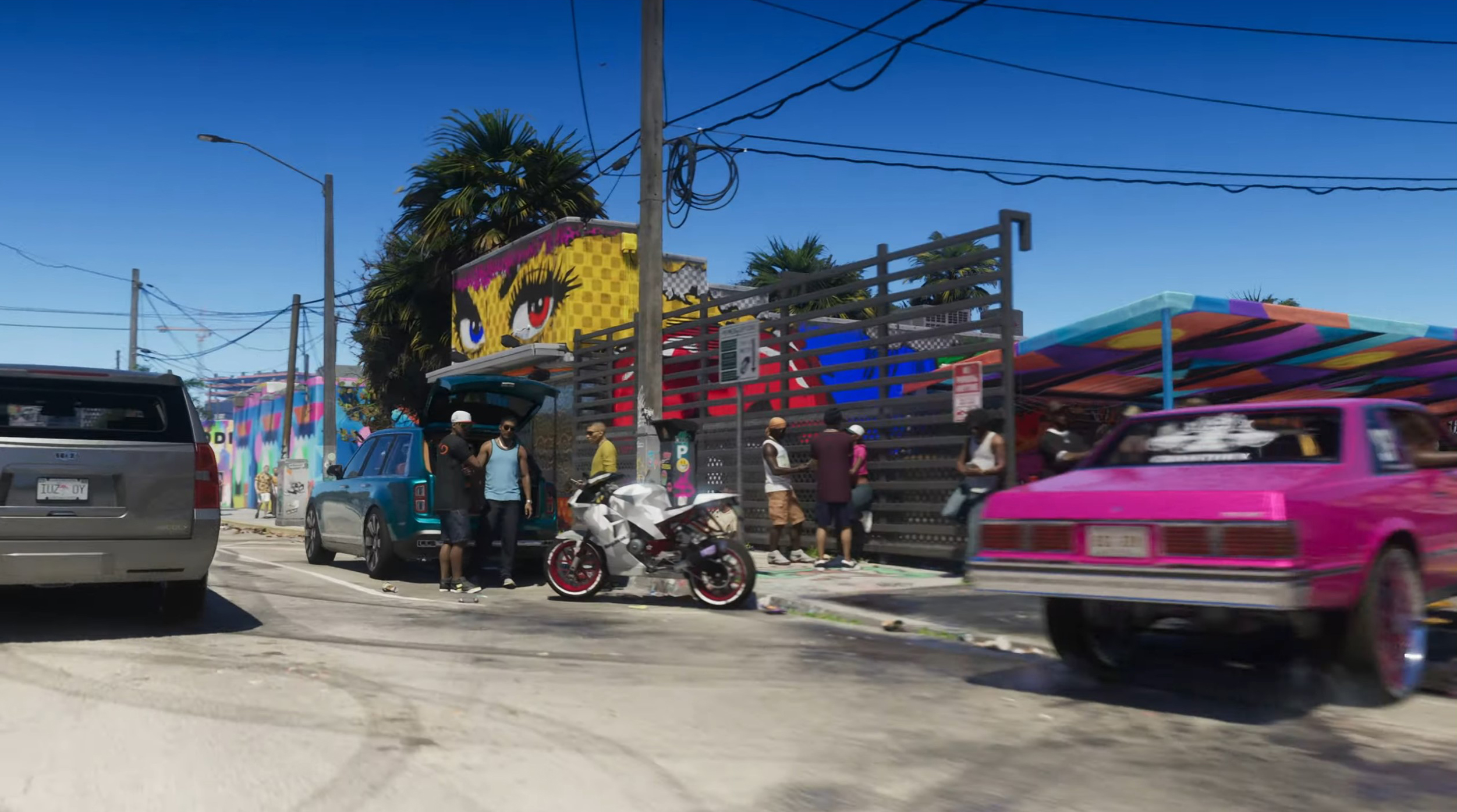 シリーズならではの車、ドライブ、カーチェイス要素も印象的だ