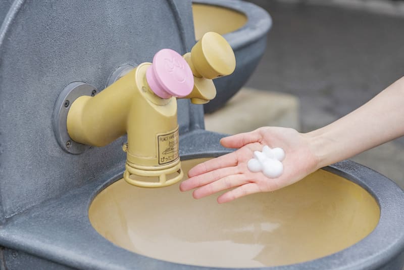 ミニーシェイプの泡