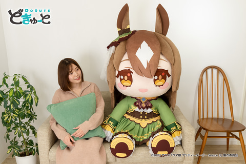 アニメ「ウマ娘」よりキタサンブラックとサトノダイヤモンドの超