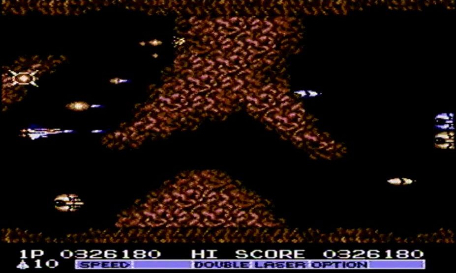 最終ステージの7面は完全オリジナル。突然地形が変化するトラップが随所に仕込まれている