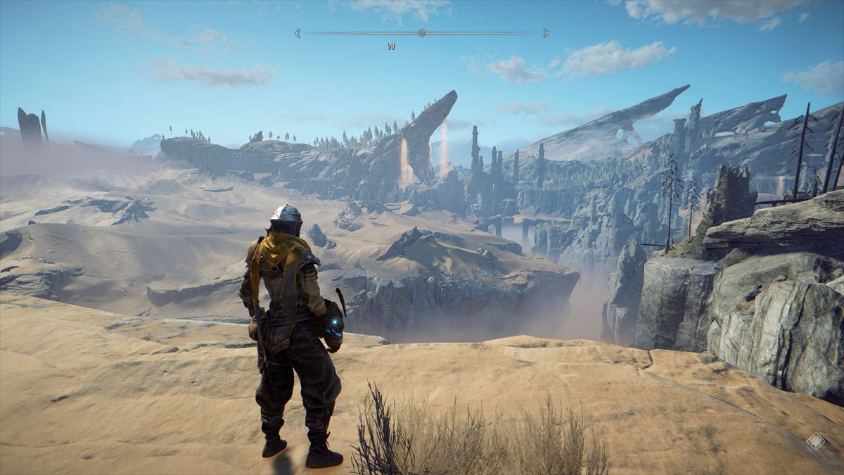 本作の舞台は広大な砂漠