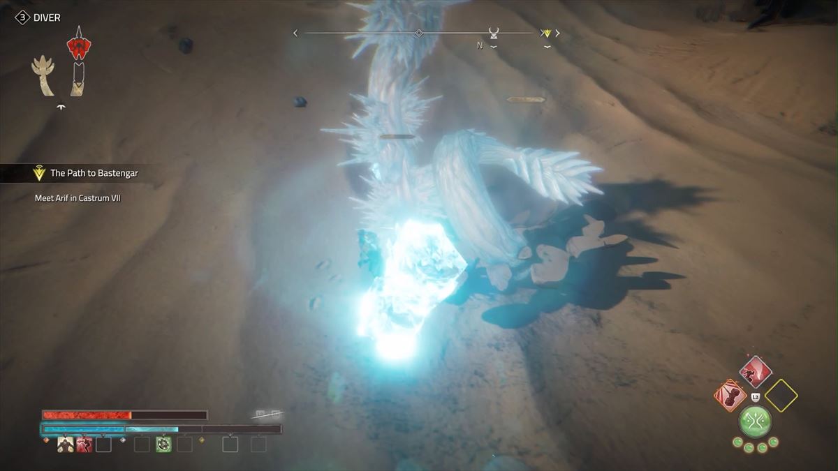 シャッターは見た目が派手な必殺技的な存在。モメンタムゲージが減少するのでトドメに使用したい