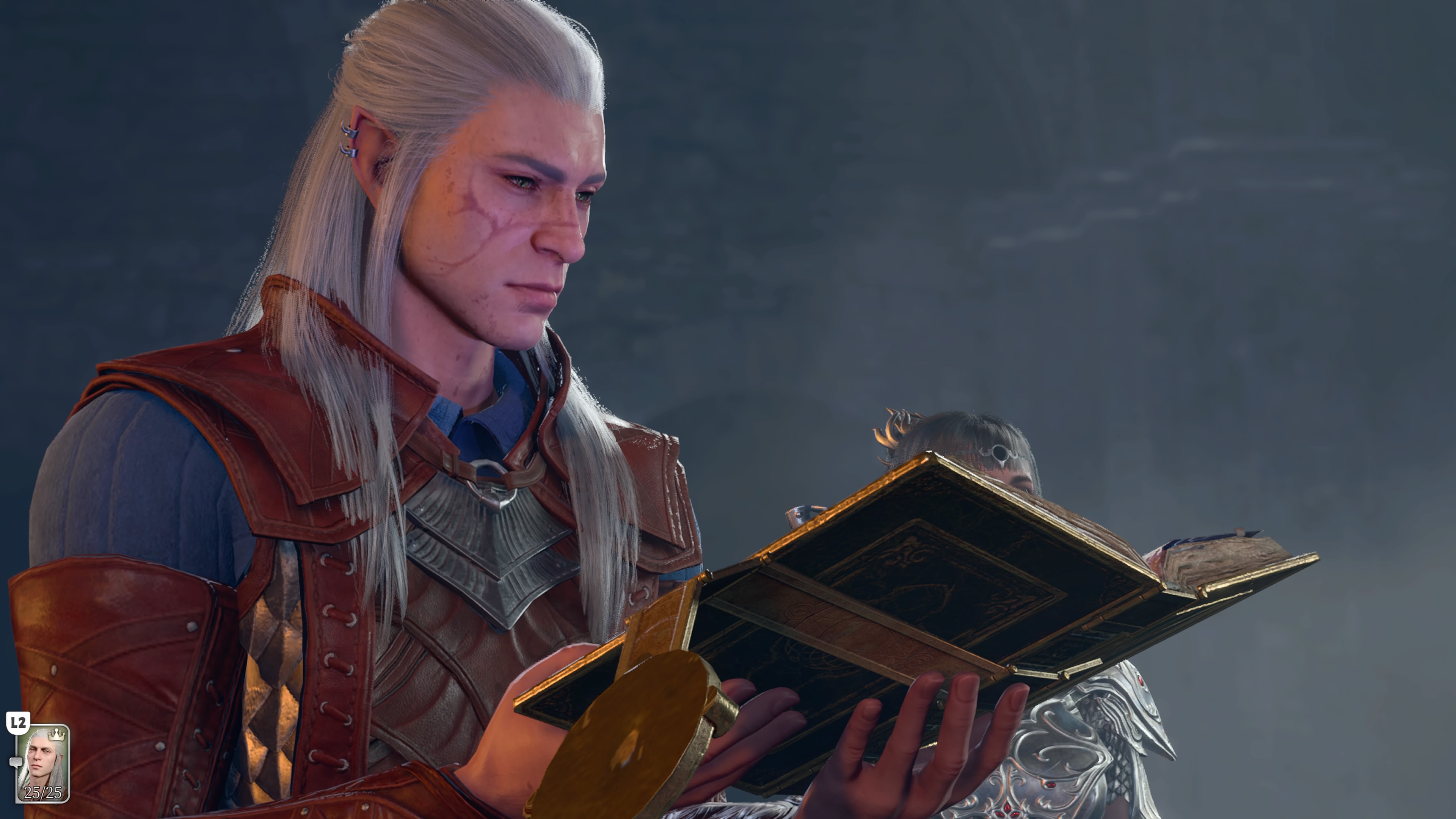 魔法の封印が施された本も筋肉で無理やりこじ開けるのがバーバリアン流