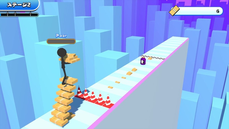 どのミニゲームもルールはシンプル。ただし後半は頭を使わないとクリアできないものも増えてくるため、ついつい夢中になってしまう