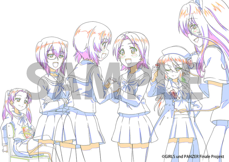 アクリルボード、布ポスターイラスト