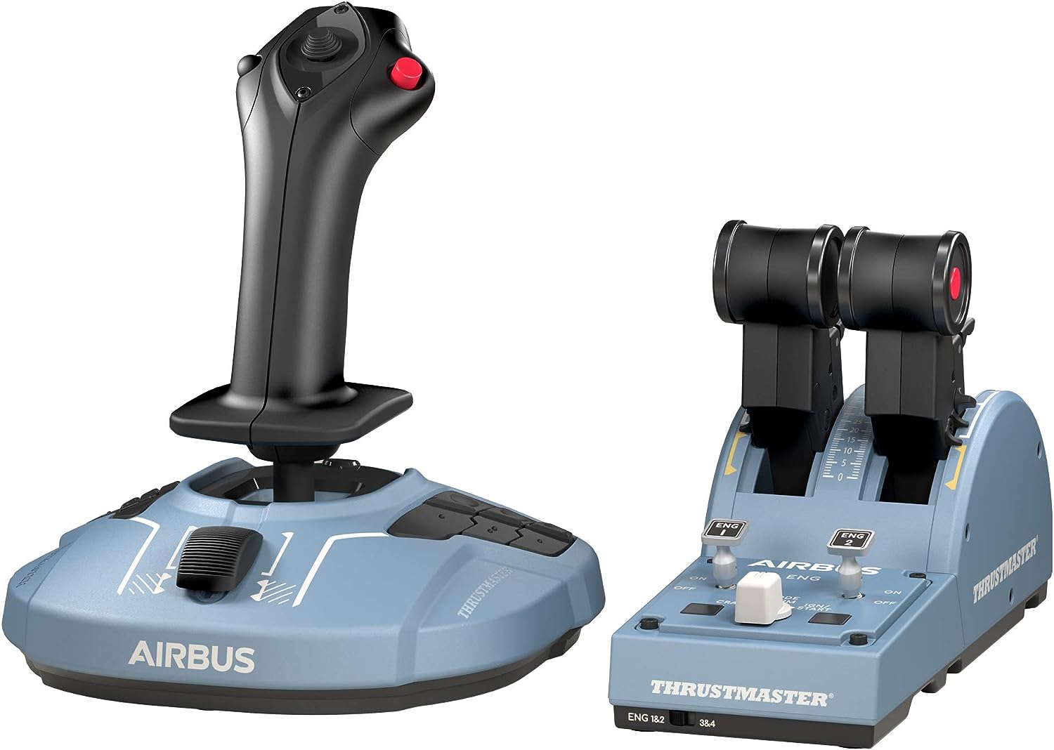 Thrustmaster スラストマスター TCA Officer Pack Airbus Edition サイドスティック スロットルクアドラント
