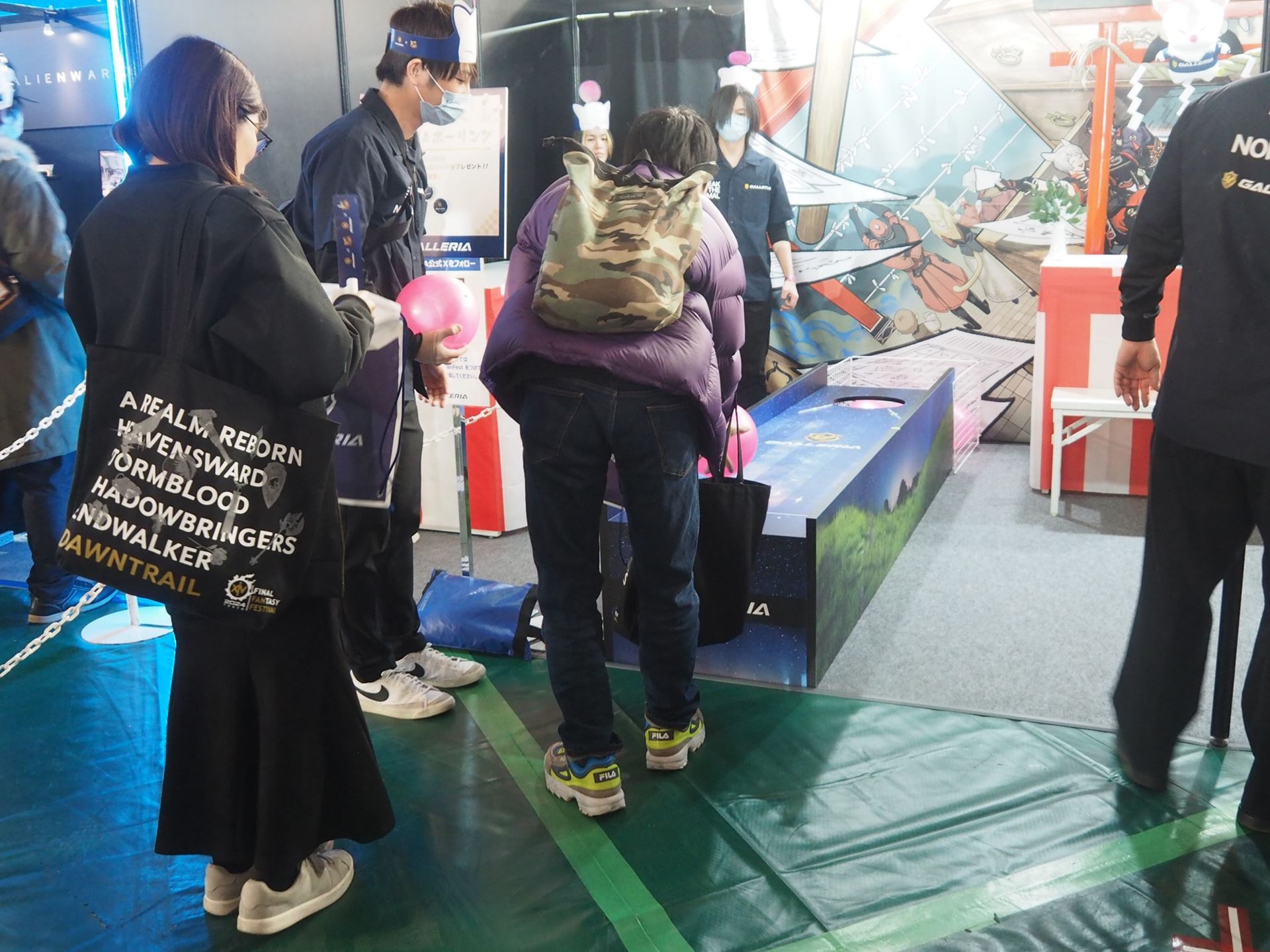 GALLERIAボーリングは2回まで投げられる