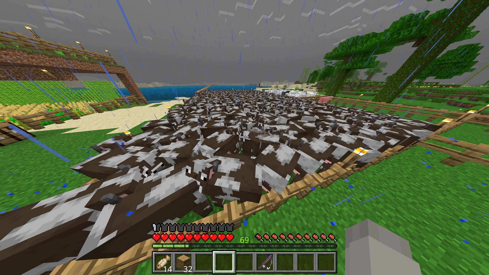 友人の協力でいつの間にか農場に牛があふれていた