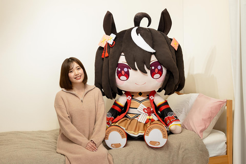 ウマ娘 サトノダイヤモンド 超特大ぬいぐるみ どきゅーと あまりにもデカすぎる！『ウマ娘』キタサンブラック、サトノ