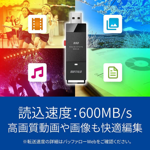 Amazonタイムセール祭り】バッファローのPS5/PS4動作確認済み外付けSSD 