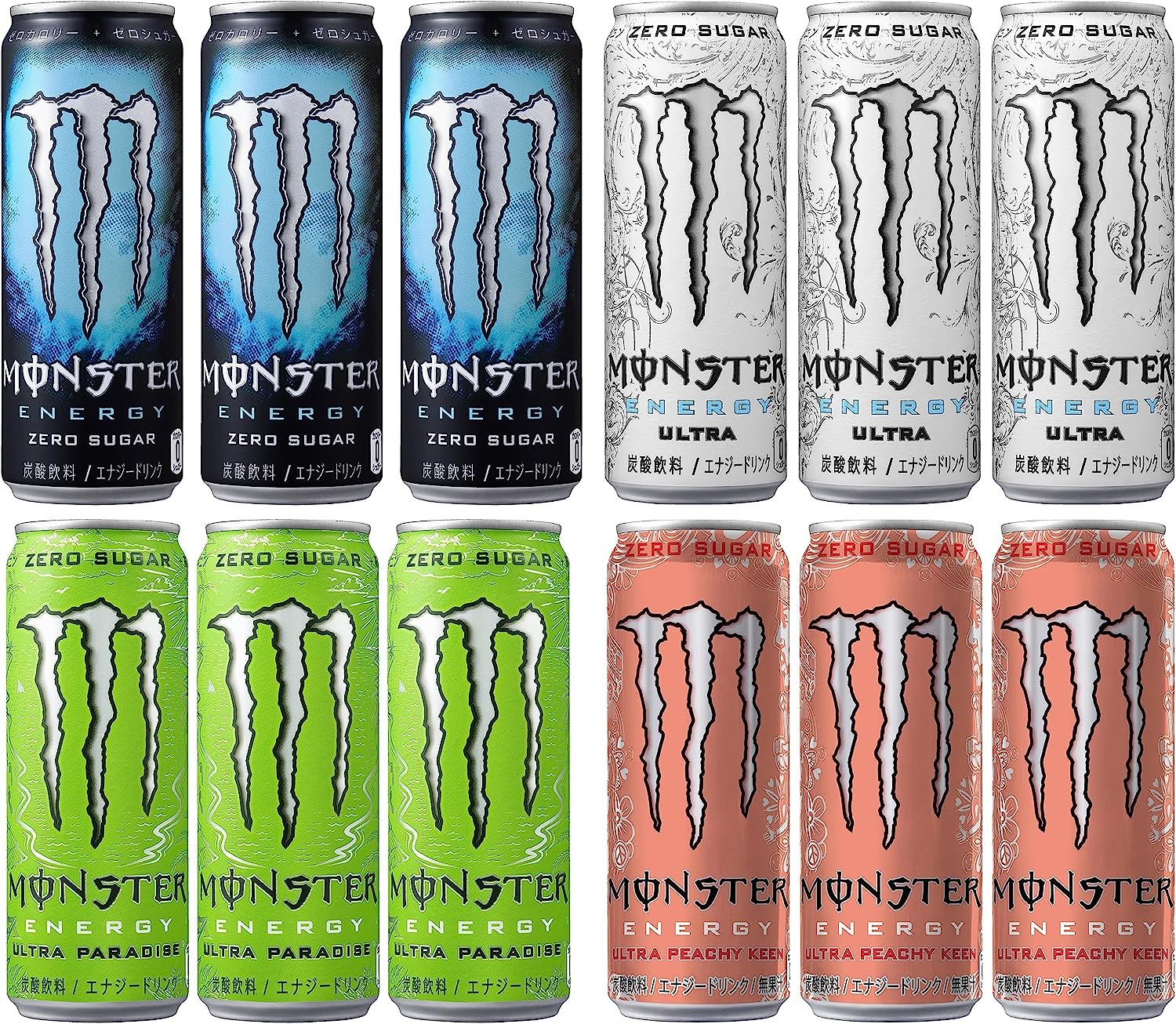 モンスターエナジー アソートセット 355ml×12本