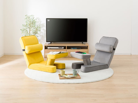 ゲーミング ロックチェア 座椅子 ニトリ「ゲーミング座椅子」、ベロア素材の新色を発売！ 高い背もたれ