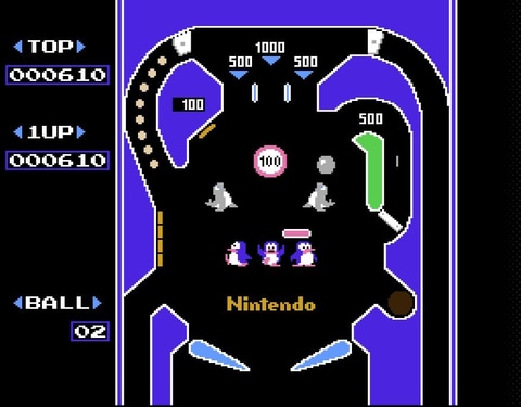 ファミコン版「ピンボール」が40周年！ ゲームセンターの定番ジャンル