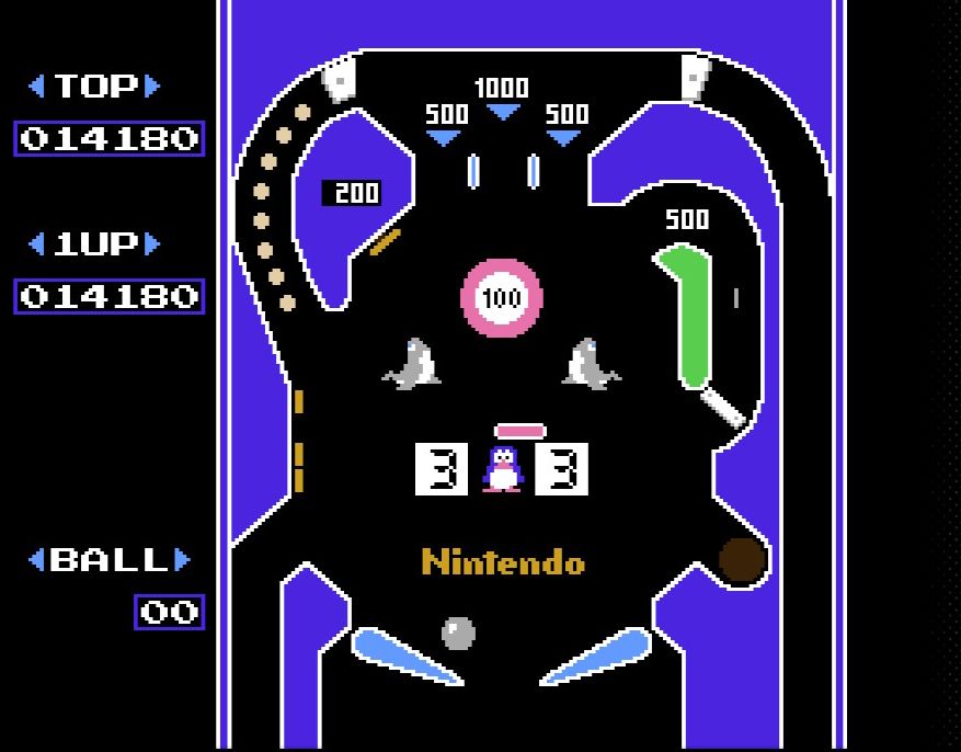 フィールドは上下2画面分あり、下段の画面でボールを落とすとミスになる