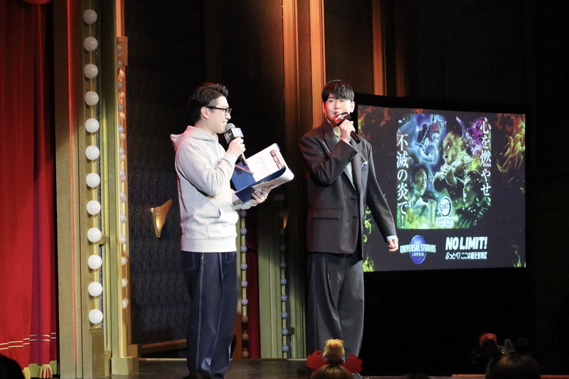 「鬼滅の刃 XRライド」ボイス収録の様子など貴重なエピソードを聞くことができた