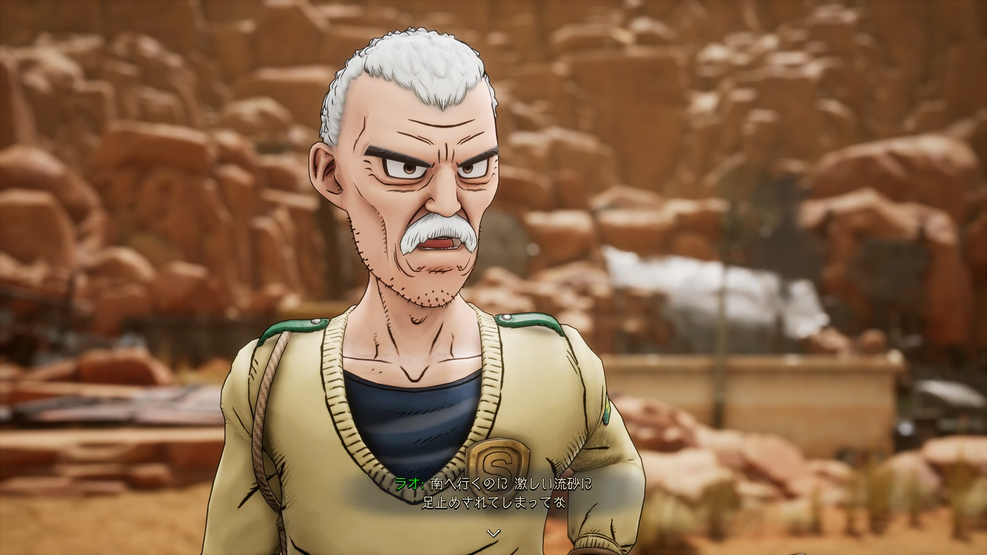 会話時の各キャラクターの表情も、情緒豊かで非常に良くできている。プレイした限りでは、新キャラクターのアンも「SAND LAND」の世界観に馴染んでいた