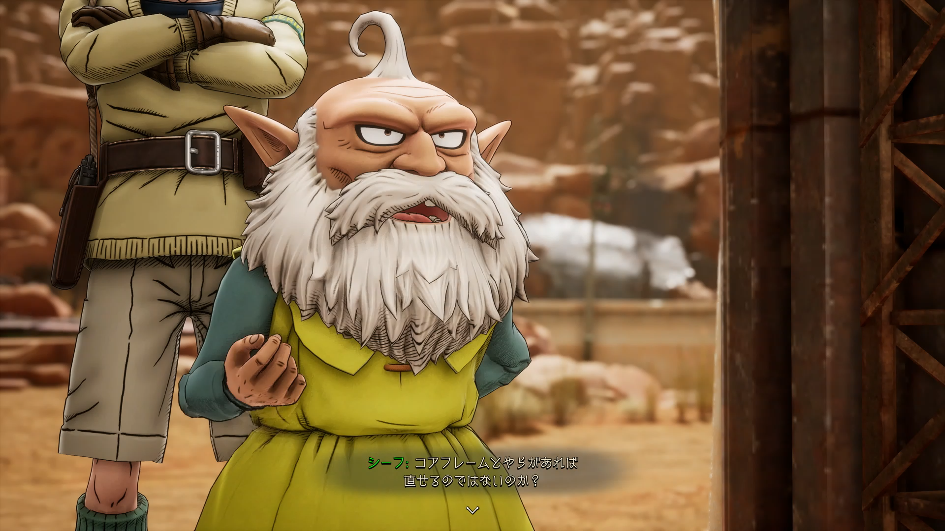 会話時の各キャラクターの表情も、情緒豊かで非常に良くできている。プレイした限りでは、新キャラクターのアンも「SAND LAND」の世界観に馴染んでいた