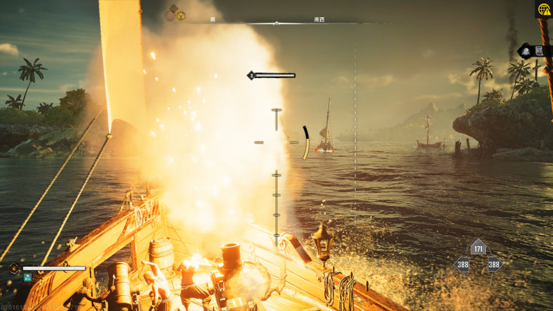 付けている砲台によって照準のデザインが異なっている