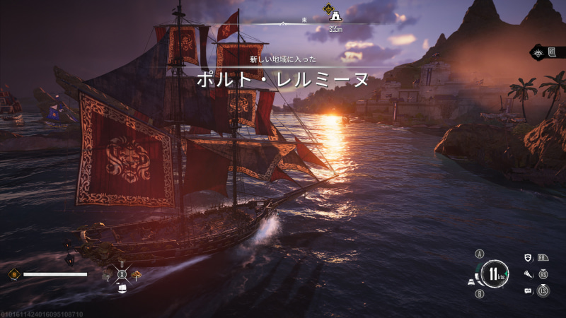 メインストーリーでは、スカーロックの船を借りて戦闘するシーンも