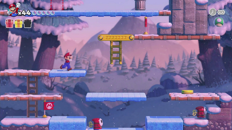 本作で追加された新ワールドの「ツルツルマウンテン」