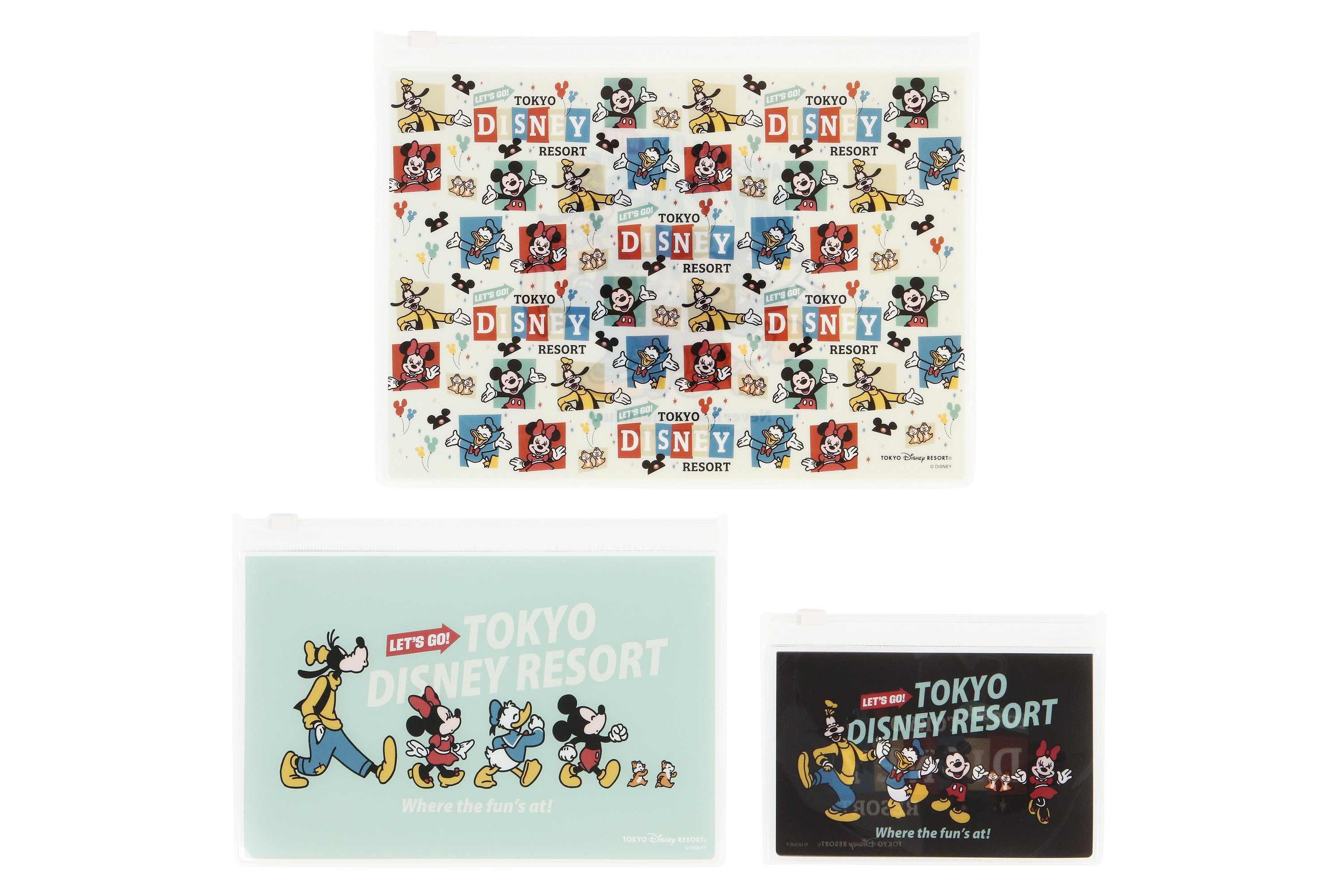 スライドジップケースセット 1,200円