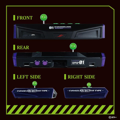 アンサーのアケコン「EVANGELION e:PROJECT ARCADE CONTROLLER」が