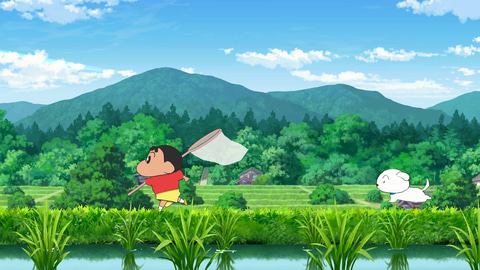 クレヨンしんちゃん『炭の町のシロ』」本日発売！ 野原一家が