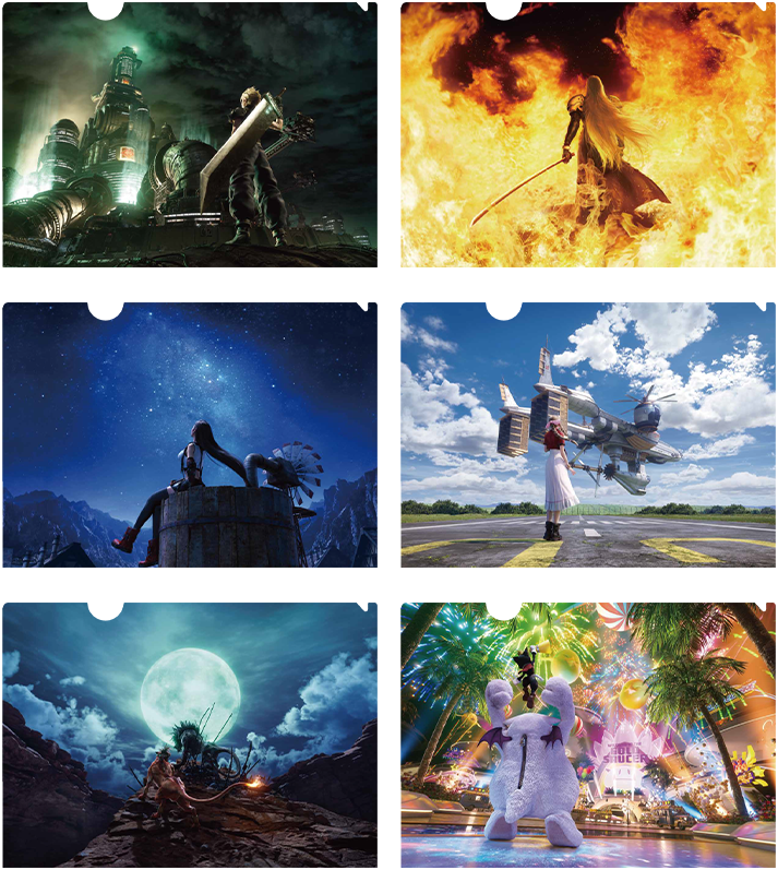 オリジナルクリアファイル（全6種）