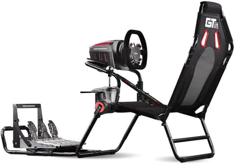 rosso modello ゲーミングコクピット GT-3000D-RSP STRASSE XZERO｜ レーシングコックピットベース[折り畳み式] costick