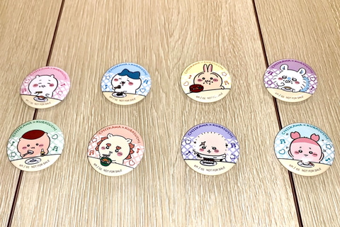 くら寿司、「ちいかわ」コラボグッズ先行公開！ 景品を撮り下ろし