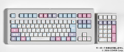 ホロライブ」コラボキーキャップが5月発売！ 「hololive 5th fes