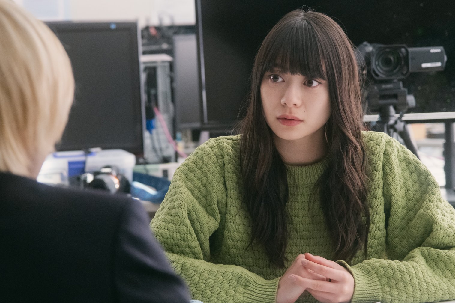 登場回数は限られているが、主人公の3人以外で、ひときわ大きな存在感を見せる山下リオさん（三上桃子役）。主人公格として起用するアイデアもあったようだ