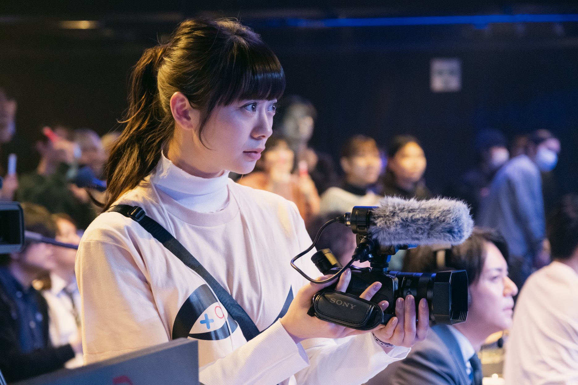 登場回数は限られているが、主人公の3人以外で、ひときわ大きな存在感を見せる山下リオさん（三上桃子役）。主人公格として起用するアイデアもあったようだ