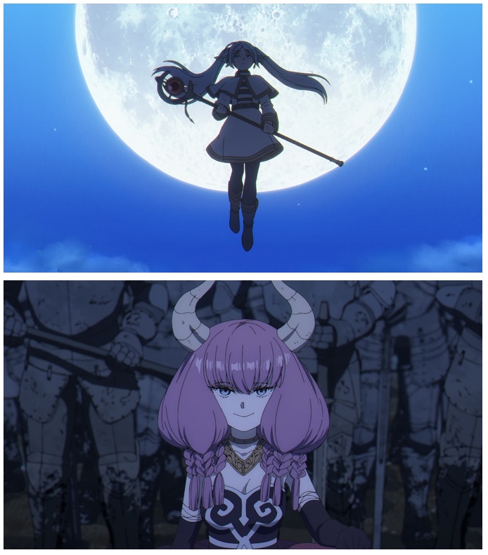 魔族・アウラらとの戦闘を映像演出にて振り返るエリア（画像はイメージ）