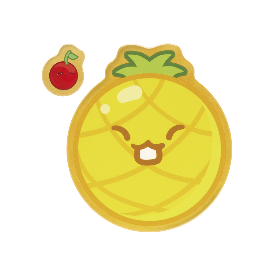 さくらんぼ と パイナップル