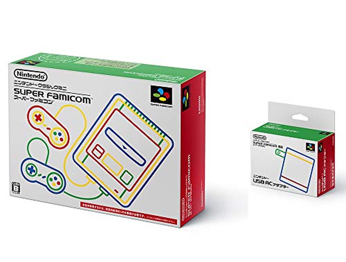 【整備済み品】Nintendo ニンテンドークラシックミニ スーパーファミコン+USB ACアダプター